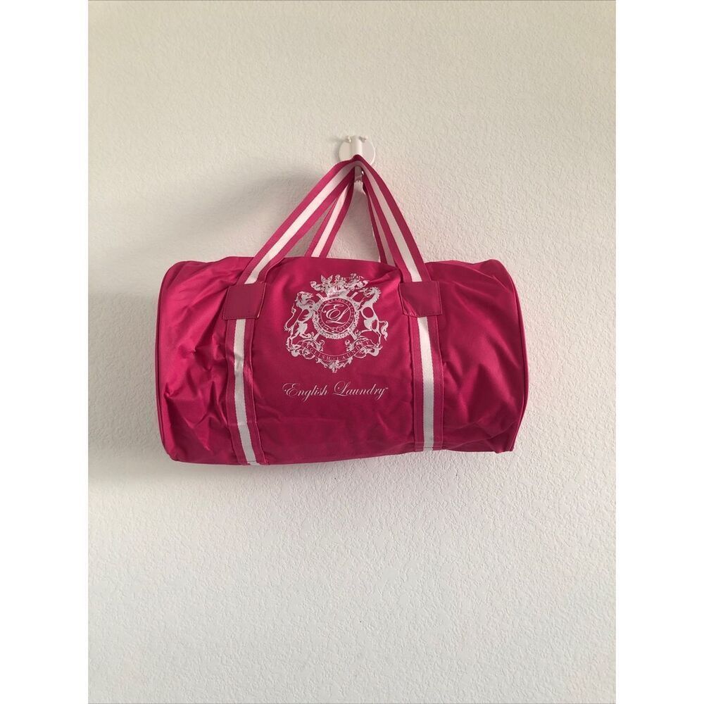 English Laundry Large pink tote 19”x10” pink